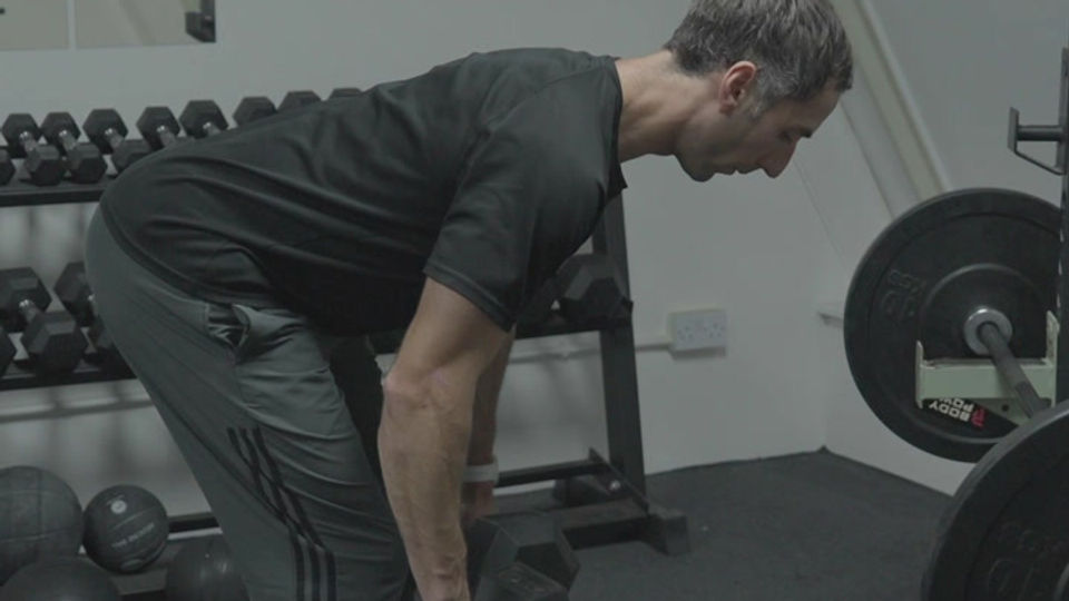 dumbell bent over rows